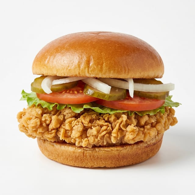 Fried Chicken Burger.