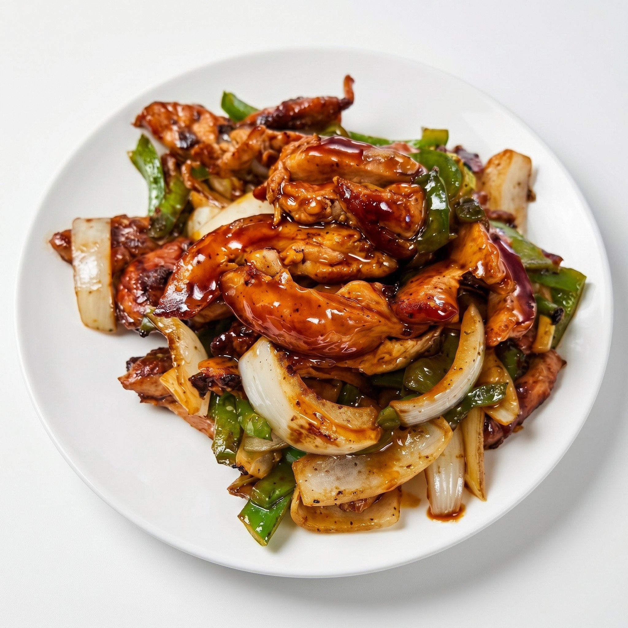 Black Pepper Chicken.