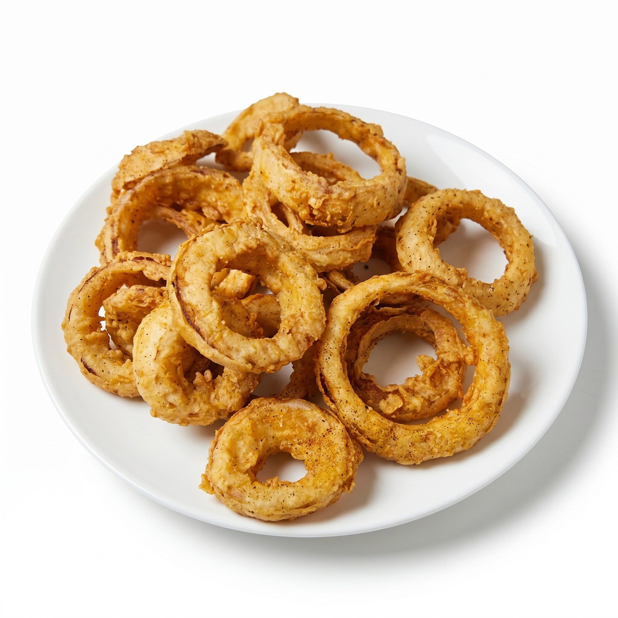 Homemade Fried Onion Rings.