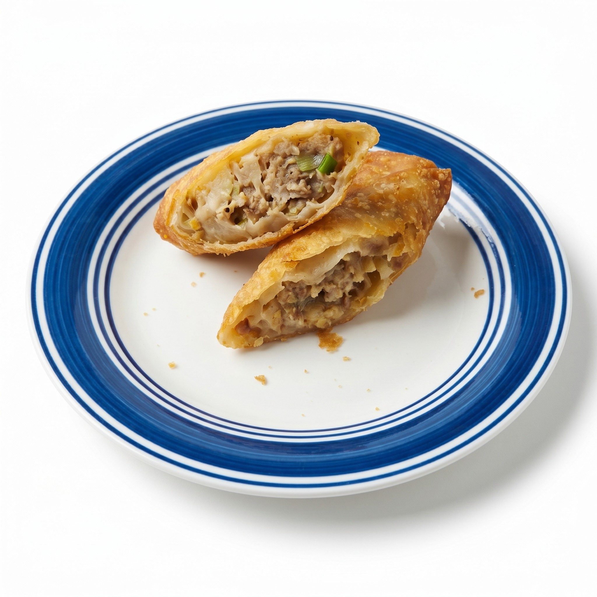Beef Cheese Egg Roll.
