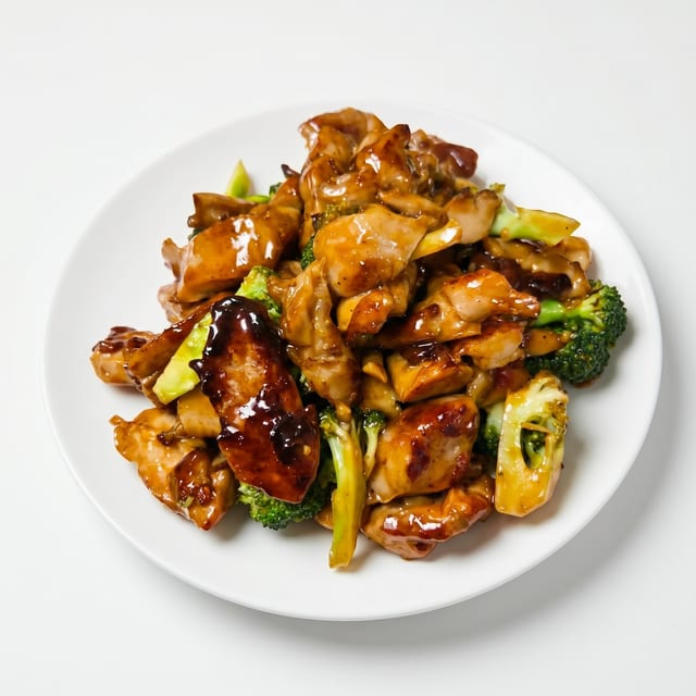 Bourbon Chicken.